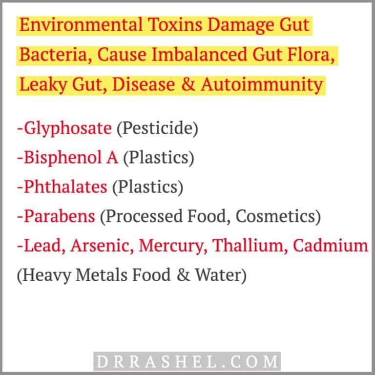 12 Tips To Heal Your Gut Tip # 4 Beware of environmental toxins